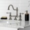 Kingston Brass KS3918AL Restoration Bathroom Bridge Faucet, Brushed Nickel KS3918AL - alternate 6